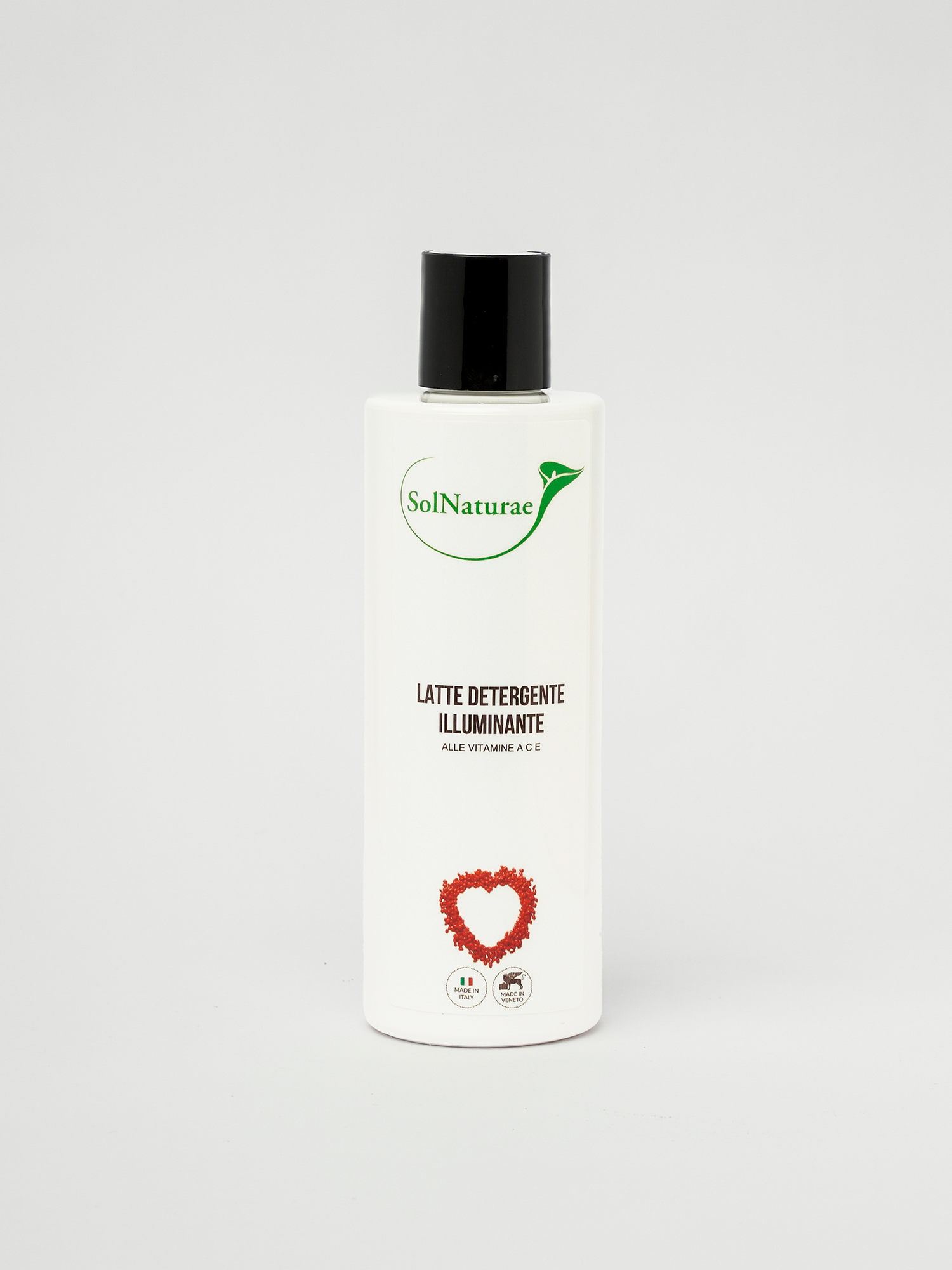 Latte detergente illuminante alle vitamine ACE